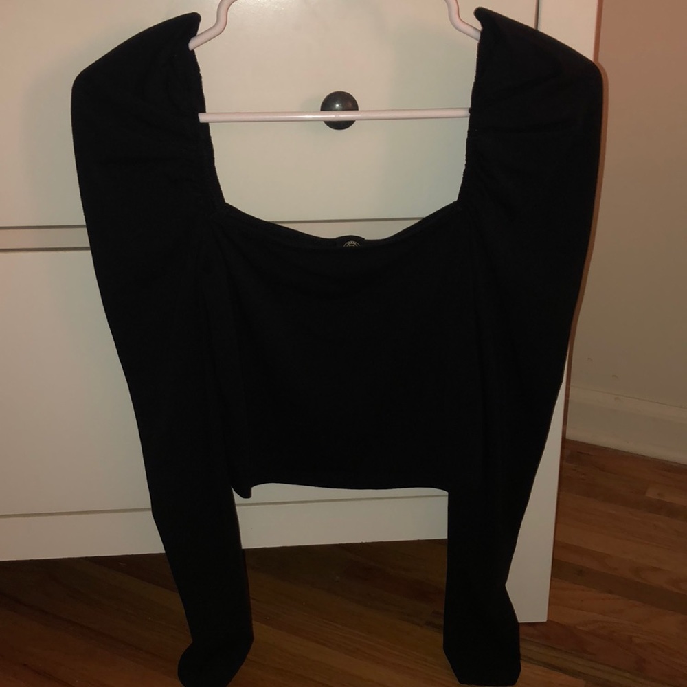 Urban Outfitters Black crop top